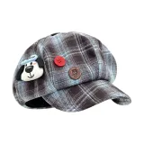 Синий коричневый