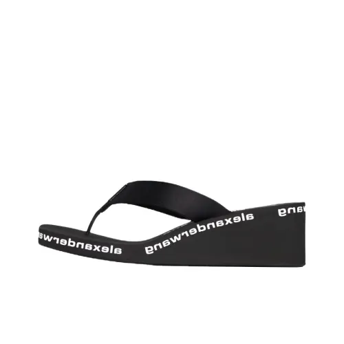 Alexander Wang Шлепанцы 7 см Женские Черные