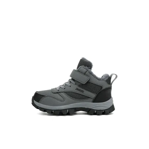 King Jinmai Slip-resistant Abrasion-resistant Thermal MID Top Детская туристическая обувь