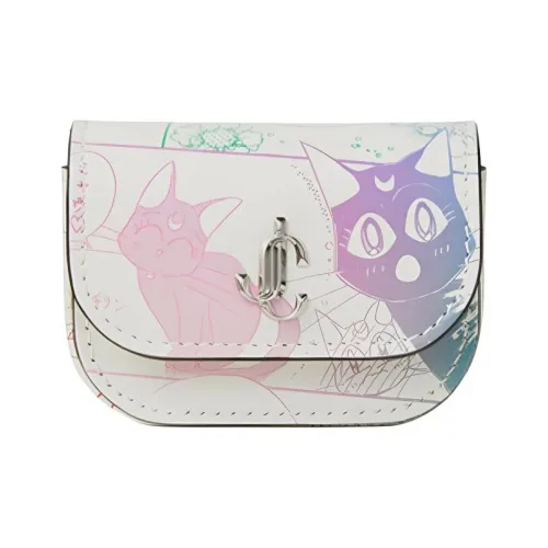 Jimmy Choo Sailor Moon Коллаборация Чехол для наушников из коровьей кожи Мини Унисекс Многоцветный