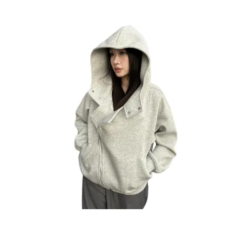 MUCCHIC Светло-серый Унисекс Свитшоты