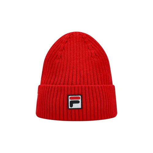 FILA SKI Акриловая овечья шерсть Шапки-бини Унисекс Легенда Красный