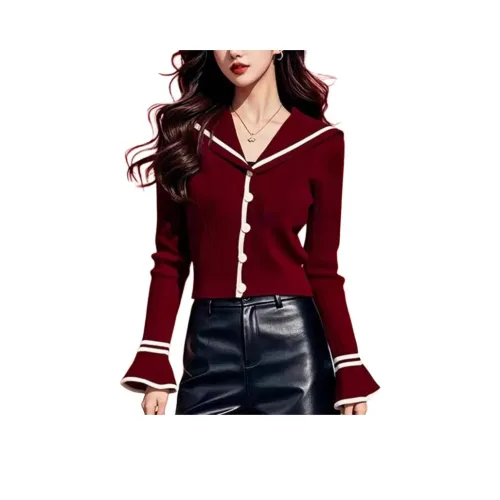 HAPG Красный Женский Трикотаж