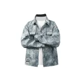 Tie-Dye White Gray (Без рисунка)