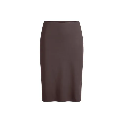 SKIMS FW25 SMOOTH LAYERS Midi Юбка Повседневный Длинный Юбка Женская