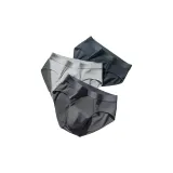 [3 упаковки] Черный + Темно-серый + Фотиния-серый