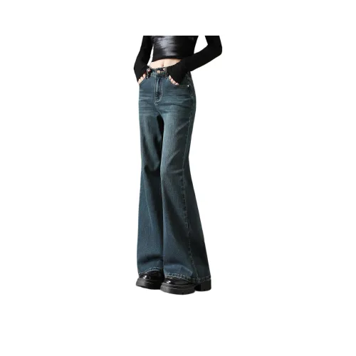 Tonlion Blue Women's Jeans Тонлион Синий Женские Джинсы