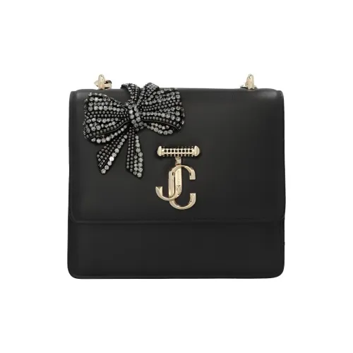Jimmy Choo Кожа Сумка через плечо Экстра Маленькая Женская Черная