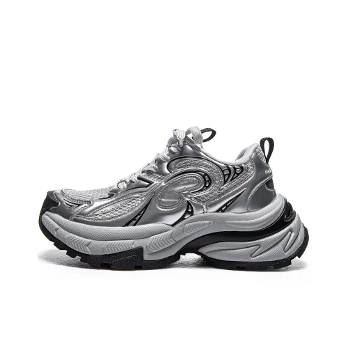 MQ Low Топ Беговые кроссовки Толстая подошва Унисекс