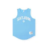 Качество [SJ+Круглый Логотип] Светло-Синий Майка Arc (Белый Логотип)