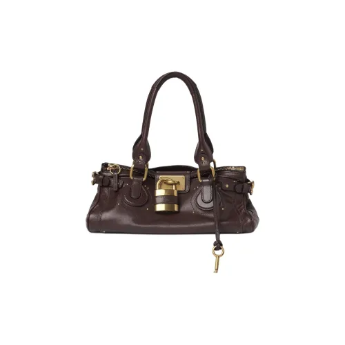 Chloe Сумка из кожи буйвола стандартная женская гранатового цвета