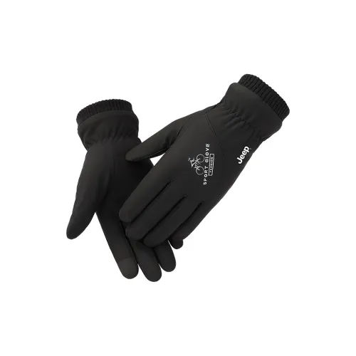 JEEP Утолщенные Теплые Перчатки Мужские