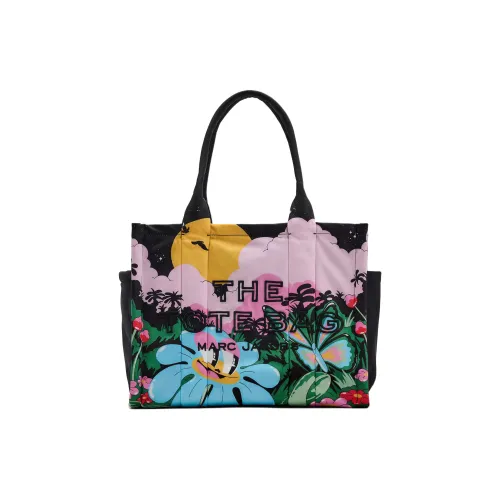 MARC JACOBS Hattie Stewart Коллаборация Полиэстер Сумка Большая Женская Черная и Розовая