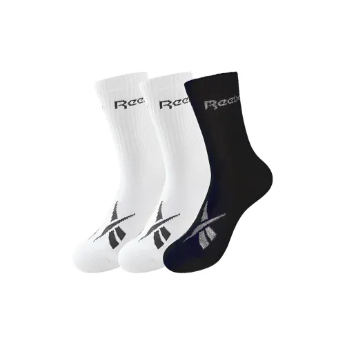 Reebok 3 упаковки 2 белых 1 черный мужские баскетбольные носки