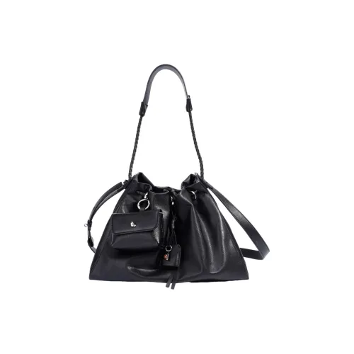 TRAILSGEAR Корова Спилок Сумка через плечо Женская Черная Какао