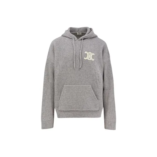 CELINE Серые Мужские Свитера