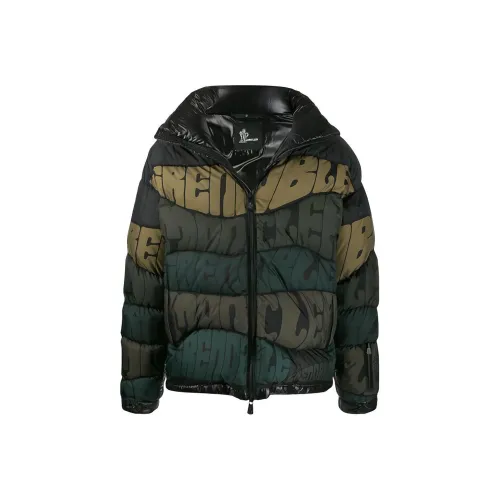 MONCLER Пуховик Мужской Зеленый