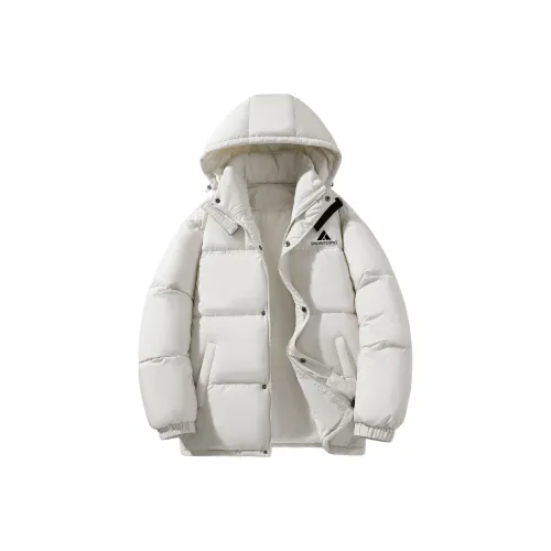 SNOW FLYING Пуховик Унисекс Прозрачный Серый