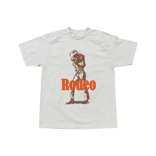 Travis Scott FW25 RODEO 10 YEARS COWBOY T-Shirt I T-Рубашка Унисекс