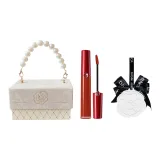 Красный Tube Жидкая помада 405 Красные гнилые помидоры + Камелия Ароматерапия