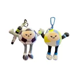 Пара Плюшевый Шнурок-Футбол+Волейбол 12 см