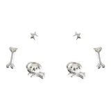 Милый щенок, серьги-гвоздики, одежда, наборы