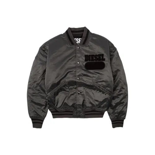 DIESEL Темно-серый Мужские Куртки