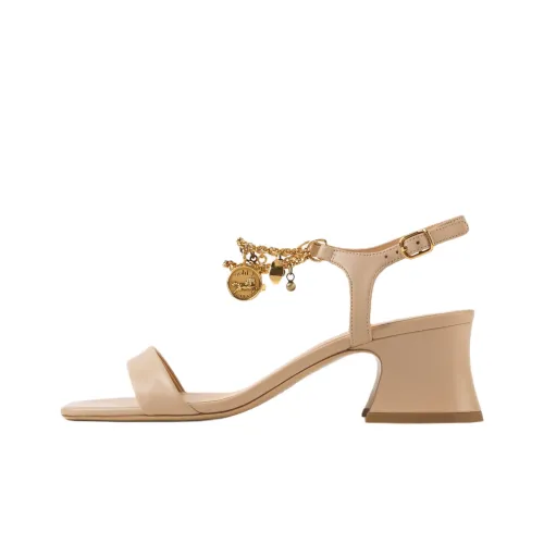 Chloe CHARMS One Ремешок Сандалии 5,5 см Женские Персиково-розовый