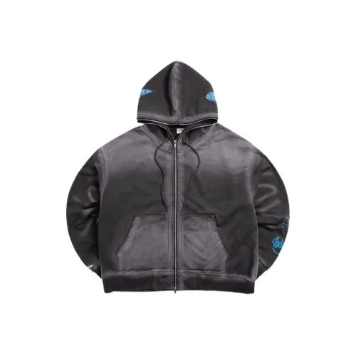 Mitchell Ness Метеорит Черный градиент Унисекс Куртки