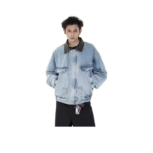 TESTUNG Синий Унисекс Джинсовые куртки