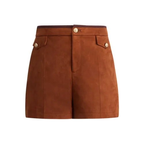 FABRIQUE Корица Красно-коричневый Женские Повседневные шорты