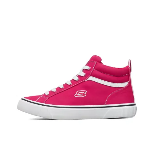 Skechers Высокие Кроссовки для скейтбординга Женские Красные