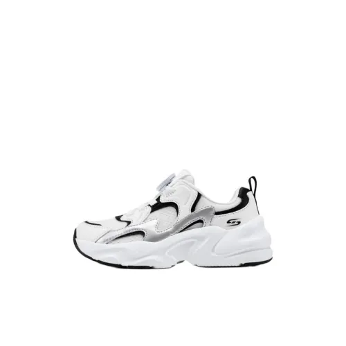 Skechers Kids Air Cooled Низкий Топ Детские Лайфстайл Обувь Белый Дети Возраст 3-7 Лет