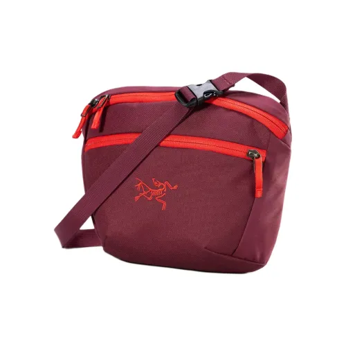 Arcteryx Mantis 2,5L Crossbody Bag Polyester Red Dark Red Unisex Арктерикс Mantis 2,5L Сумка через плечо Полиэстер Красный и Темно-красный Унисекс