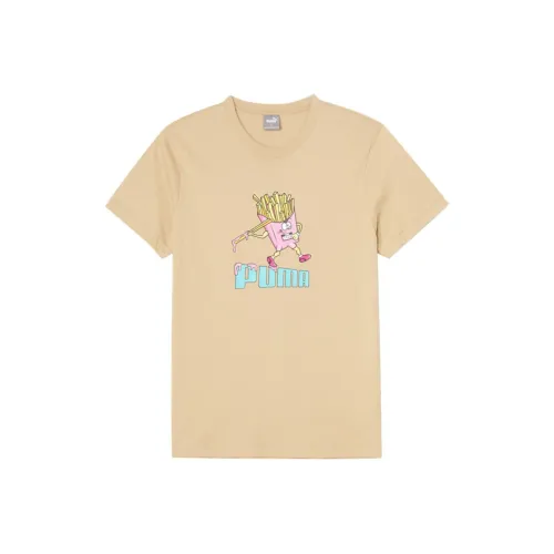 PUMA Коричневые Мужские Футболки