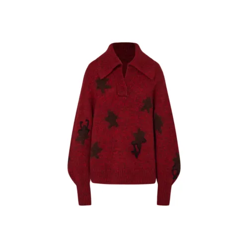 FABRIQUE Камень-красный Женские Свитера