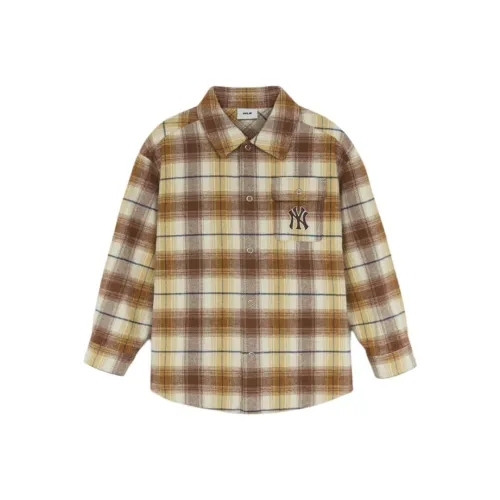 MLB Желтые Детские Повседневные Рубашки