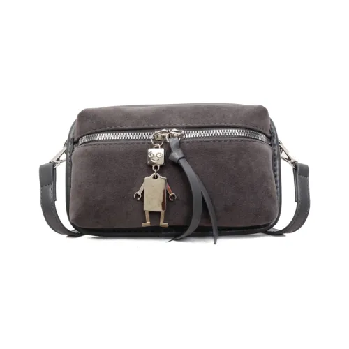 WRELS ПУ (полиуретан) Сумка через плечо Стандартная Серый Черный Бургунди Желтый Коричневый Кофейный