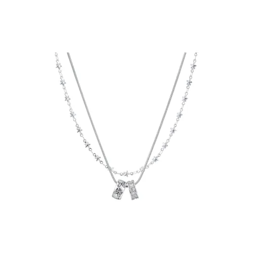 MISS XIA JWY Серебряное покрытие медные ожерелья женские