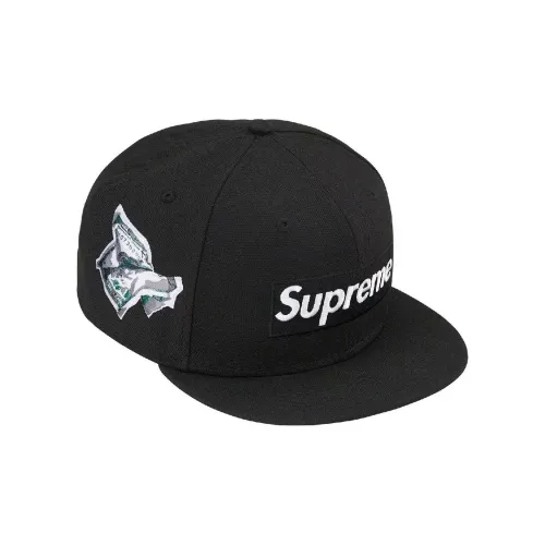 Supreme x New Era Кепки Унисекс Черный Белый Красный Зеленый Синий Коричневый