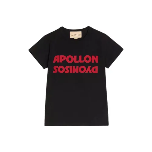 Valentino Черные Женские T-рубашки