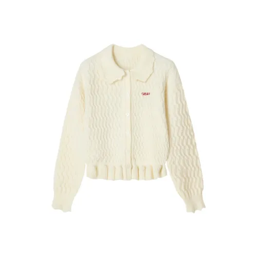 UENA Искусственный мех KNIT Кардиган Женские