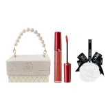 Красный Tube Жидкая Помада #321 Нежно-Розовый Туманный 6,5 мл + Камелия Ароматерапия