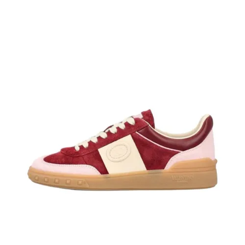 Valentino Garavani Низкие кроссовки для скейтбординга женские красные розовые