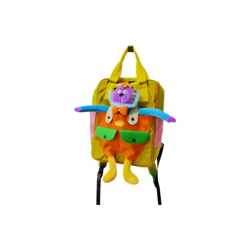 UODYCOCO Полиэстер Рюкзак Стандартный Унисекс Коричневый Желтый