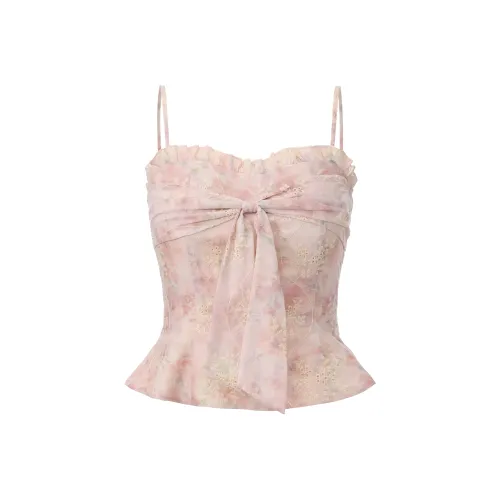 CHIWAWAMEME Розовый Женский Топ