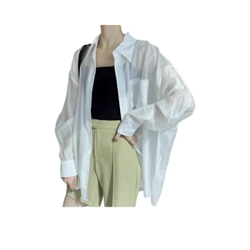 MUCCHIC Белые Женские Рубашки