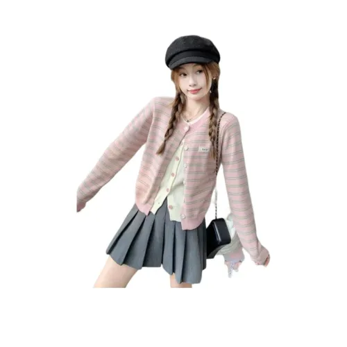 ZVJH Розовый Женский Трикотаж