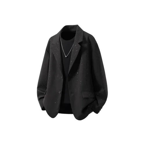 HATCHESSEL XF77871 Черный Мужской Деловой Костюм