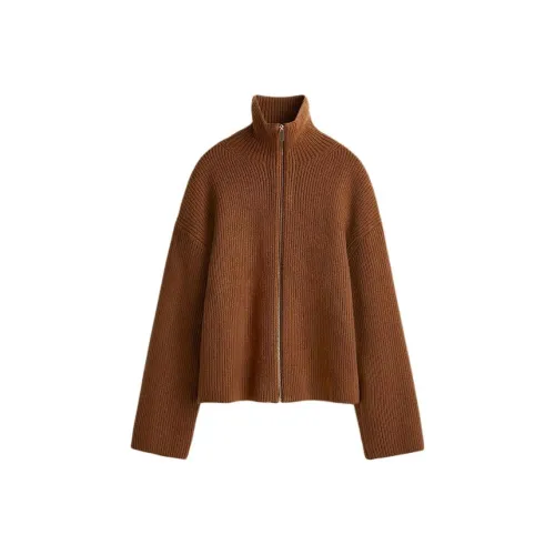 H M Коричневый Женский Трикотаж